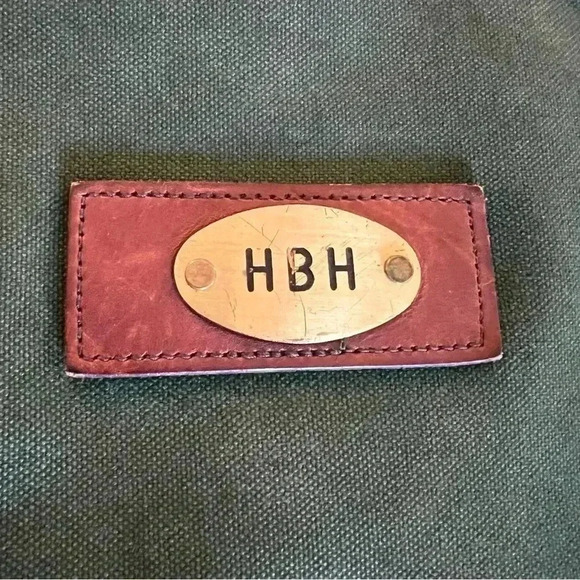 J.W. Hummel Co. Canvas / Leather Messenger bag - Picture 15 of 16